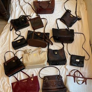 Brahmin handbags.  Many are vintage.  Most in excellent condition.